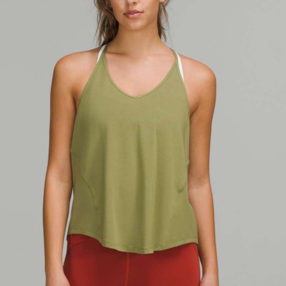 Lululemon Modal-Silk Yoga Tank Top - Picture 2 of 6